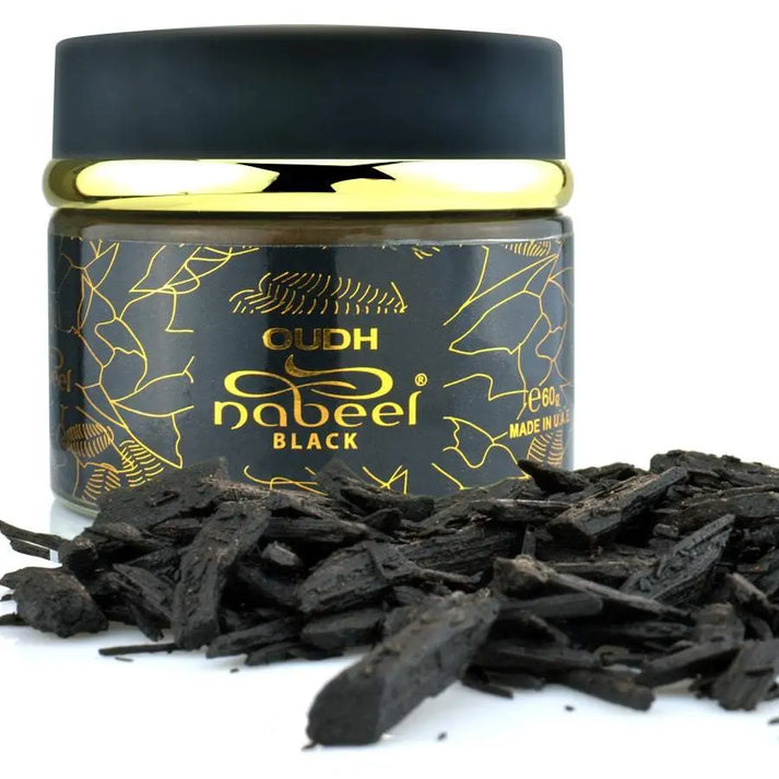 Nabeel Bakhoor Oudh Black Incense citrus floral musk oakmoss