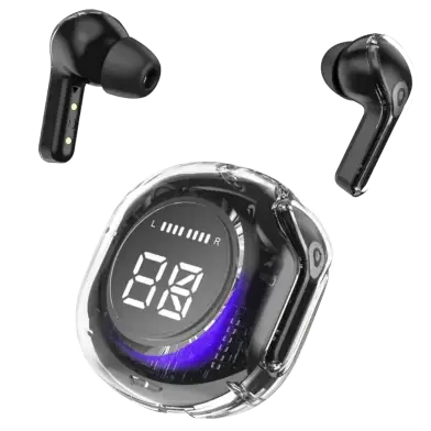 Ultra Pods Pro Wireless Earbuds with Microphone and LED Light | Noise Cancelling