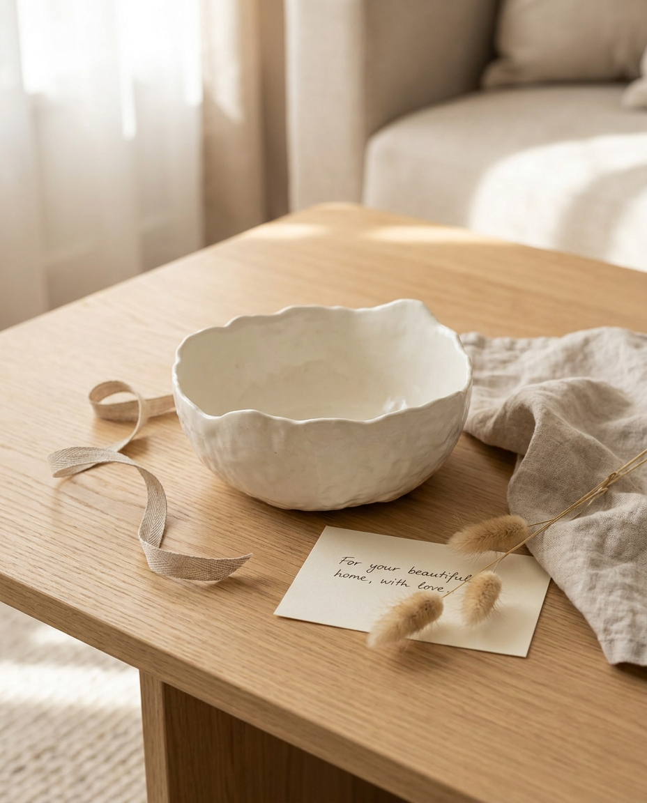 Boho Irregular Bowl | Vintage Handmade Home Décor Gift
