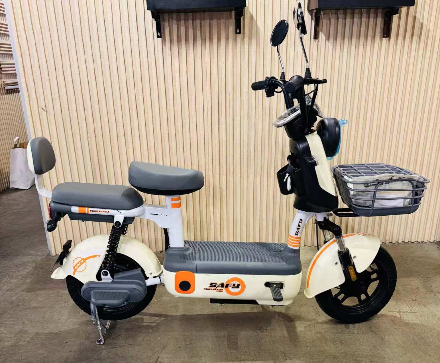 48V Dual Seat Electric Bike | Up to 40km/h | Ideal for Adults & Teens | 80–100km Range