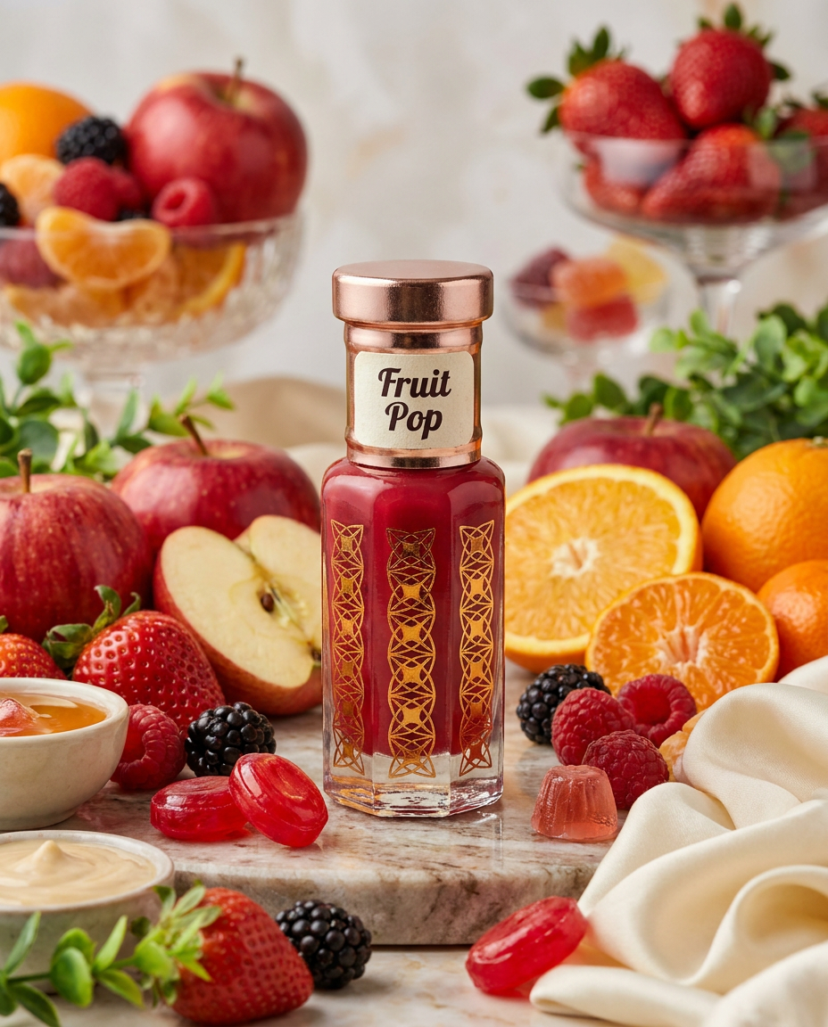 Attar Fruit Pop | Perfume de Aceite Gourmand Afrutado, Dulce y Jugoso