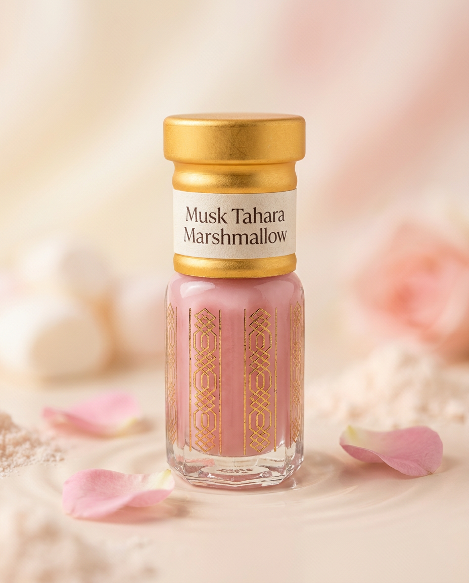 Musk Tahara Marshmallow Attar | Süßes Gourmand-Moschus-Parfümöl
