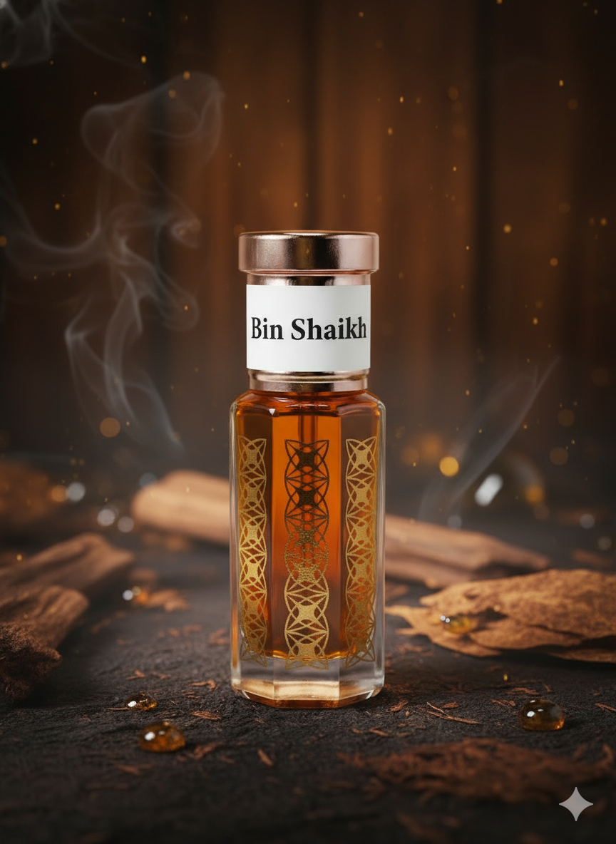 Bin Shaikh Attar — Bold Luxury Oud Tobacco Woody Perfume Oil
