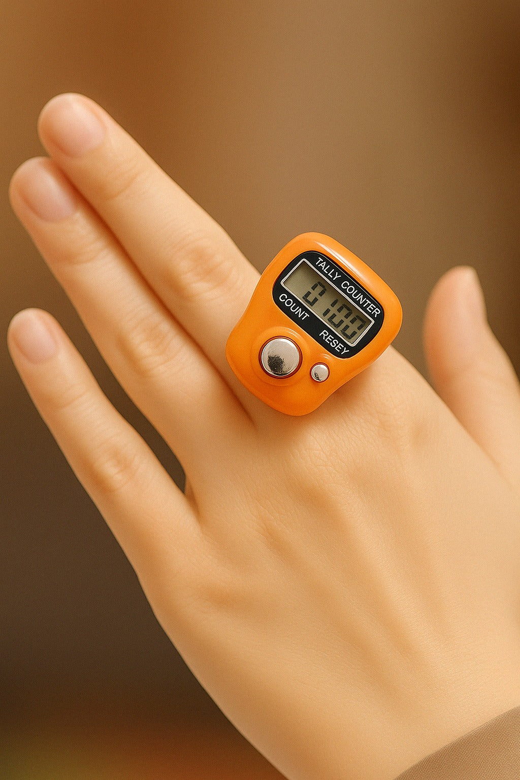 Finger Tasbeeh Counter for Zikr – Digital Finger Tally Counter with LCD Display