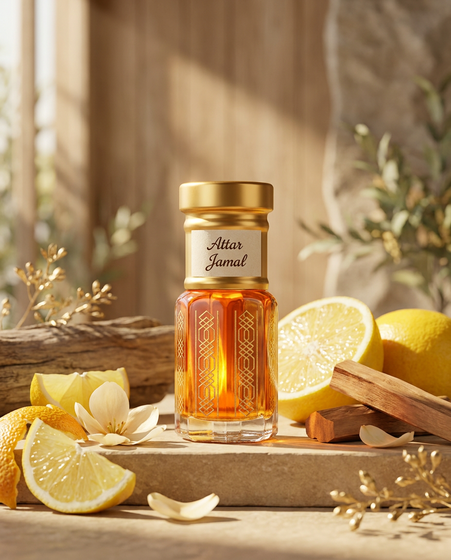 Attar Jamal | Citrus Floral Woody Unisex Perfume Oil