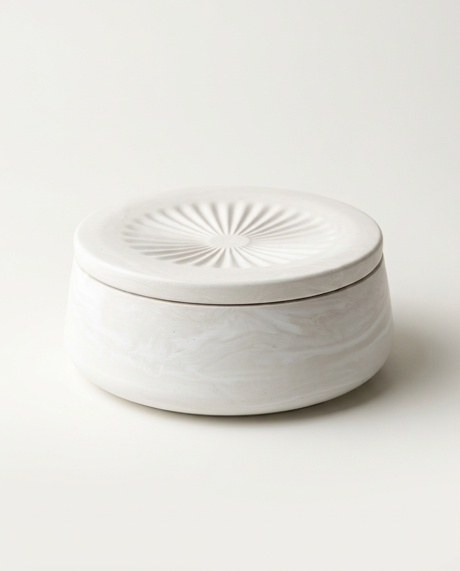 Trapezoid Storage Vessel | Unique Home Décor Gift & Storage