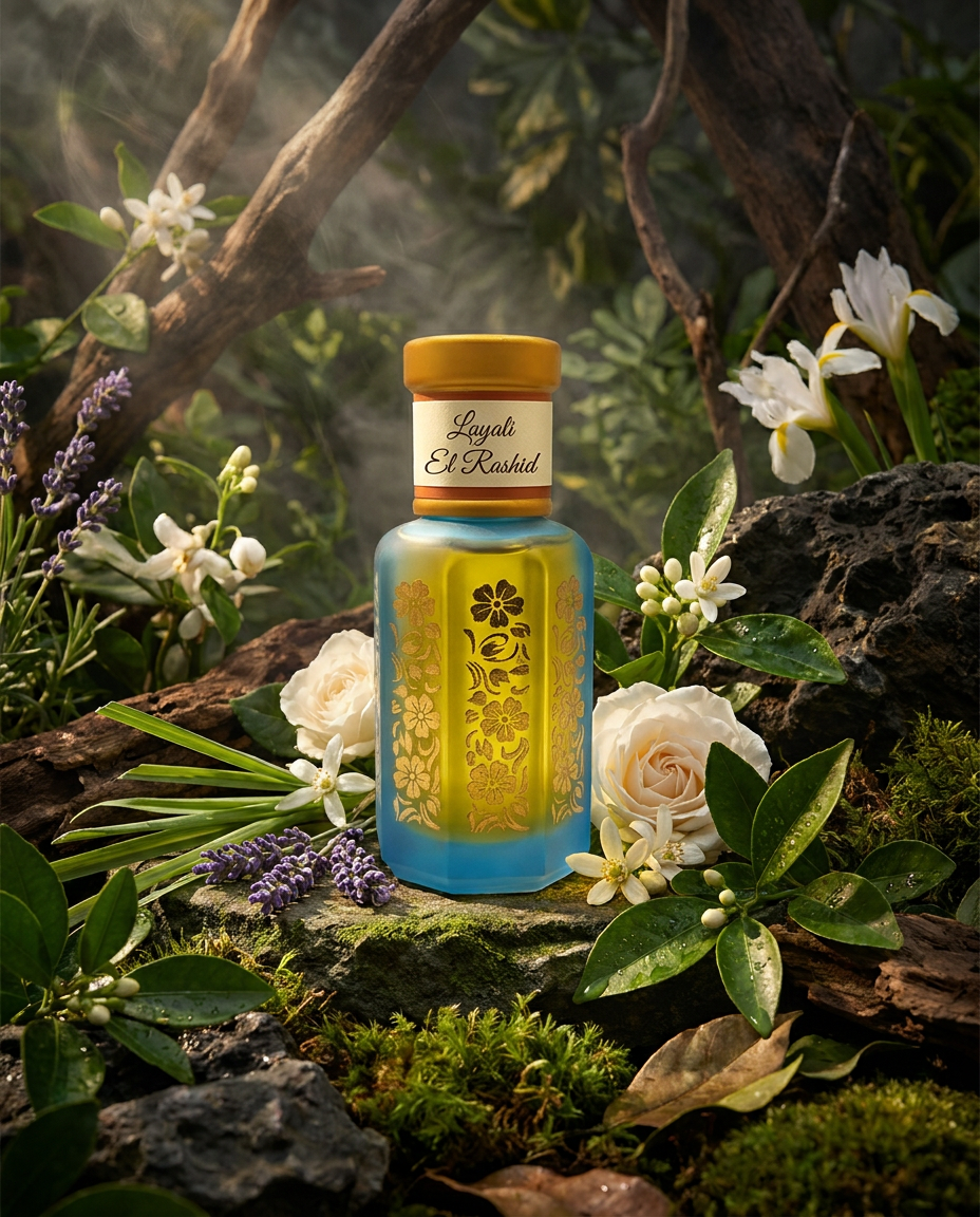 Layali El Rashid Attar | Bold Intense Floral Perfume Oil