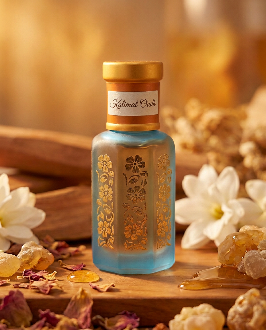 Kalimat Oudh Attar | Aceite Perfume Dulce Amaderado Ámbar Almizcle