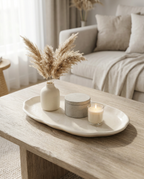 Large Boho Tray | Minimalist Home Décor & Serving Gift
