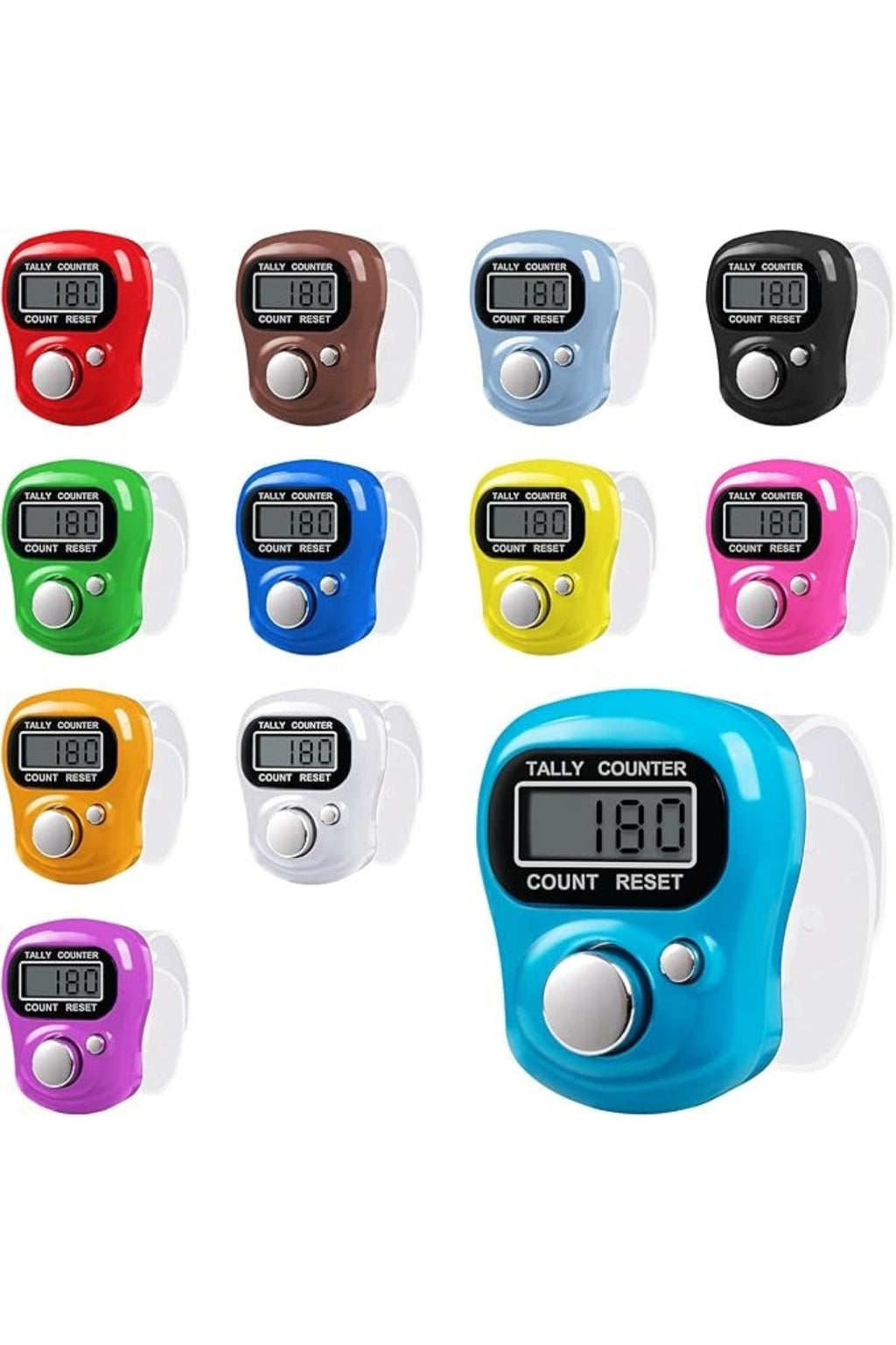 Finger Tasbeeh Counter for Zikr – Digital Finger Tally Counter with LCD Display