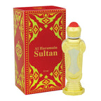 Al Haramain Sultan attar perfume oil 12ML bottle close up