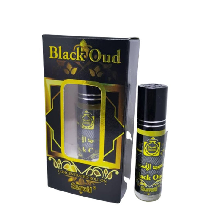 Black Oud perfume Surrati oriental woody attar 6ML