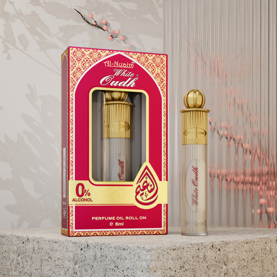White Oudh Attar 6ML — Al Nuaim Fresh Woody Perfume Oil